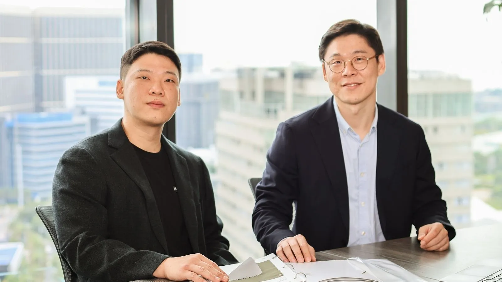 Niber Technologies co-founders Jaemin Park and Jaehyung Park